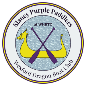 Slaney Purple Paddlers logo